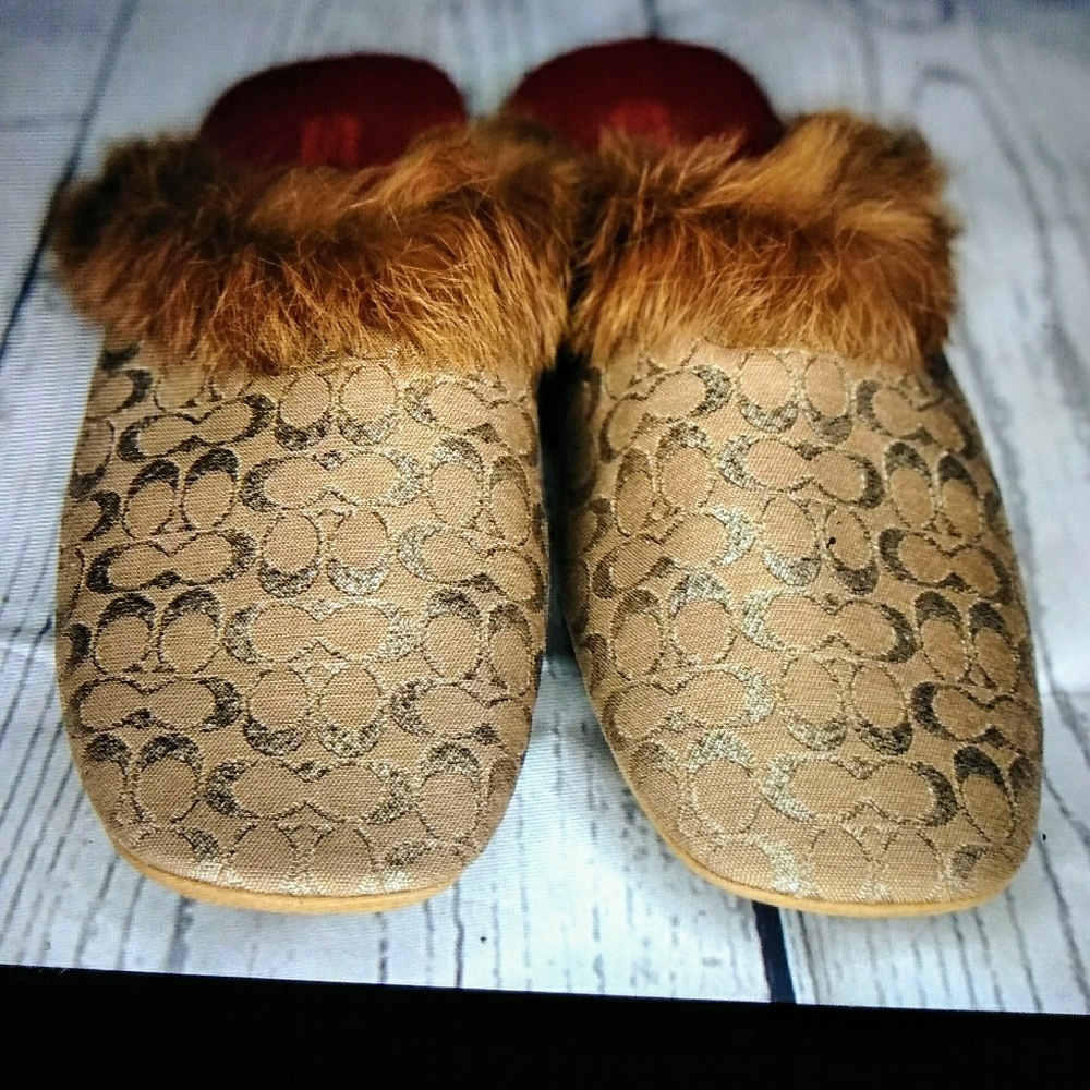 FLASH SALE! COACH SLIPPERS